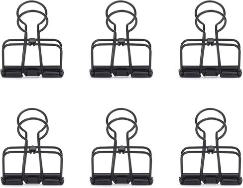 Kikkerland Wire Clips, Copper, Set of 6 (OR73-CO) in Saudi Arabia