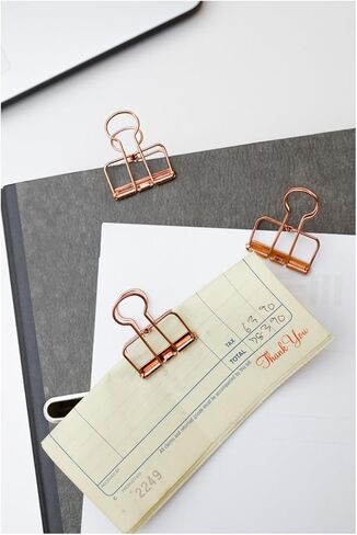 Kikkerland Wire Clips, Copper, Set of 6 (OR73-CO) in Saudi Arabia