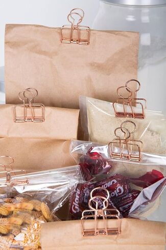 Kikkerland Wire Clips, Copper, Set of 6 (OR73-CO) in Saudi Arabia