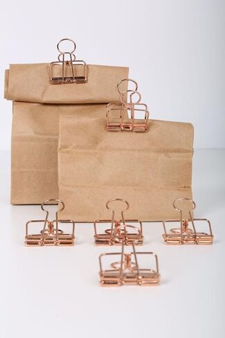 Kikkerland Wire Clips, Copper, Set of 6 (OR73-CO) in Saudi Arabia