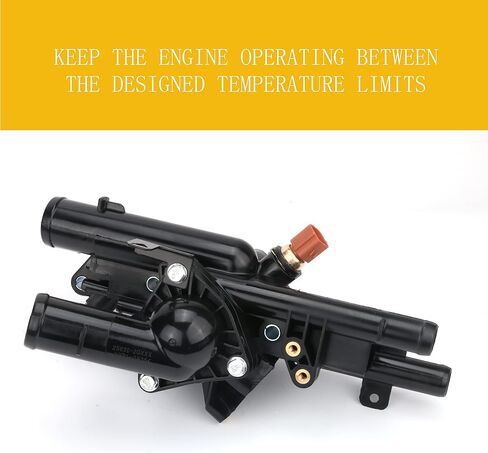 مجموعة مبيت ترموستات لمنفذ تبريد المحرك لسيارة Kia Optima S-portage Sorento، لسيارة Hyundai Tucson Sonata Santa Fe Sport 2010-2018 256002G500 in Kuwait