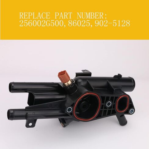 مجموعة مبيت ترموستات لمنفذ تبريد المحرك لسيارة Kia Optima S-portage Sorento، لسيارة Hyundai Tucson Sonata Santa Fe Sport 2010-2018 256002G500 in Kuwait