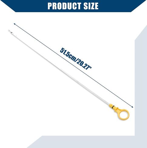 No.BR3Z-6750-A/Engine/Oil Dipstick for Ford F-150 2011-2014 for Mustang 2011-2014 / Oil Level Dipstick/Durable/Metal / 1 Pc/Silver Tone in Saudi Arabia