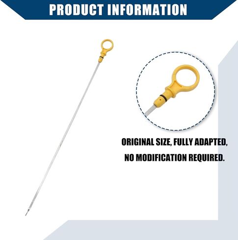 No.BR3Z-6750-A/Engine/Oil Dipstick for Ford F-150 2011-2014 for Mustang 2011-2014 / Oil Level Dipstick/Durable/Metal / 1 Pc/Silver Tone in Saudi Arabia