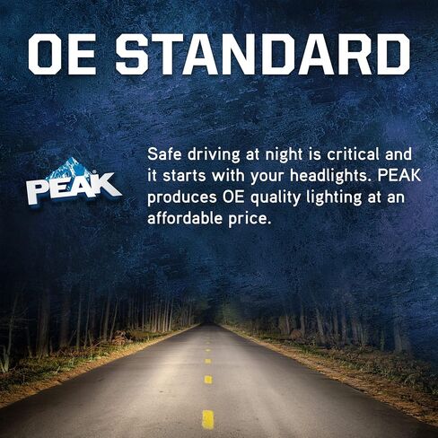 PEAK H11 OE Standard Halogen Replacement Headlight Bulb in Saudi Arabia