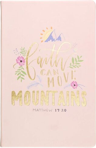 Eccolo Christian Writing Journal, “I Know The Plans I Have for You“, 200 Page Notebook with Inspirational Bible Verses, Flexible Cover, Ribbon Bookmark, 8.5x5.5 in Saudi Arabia