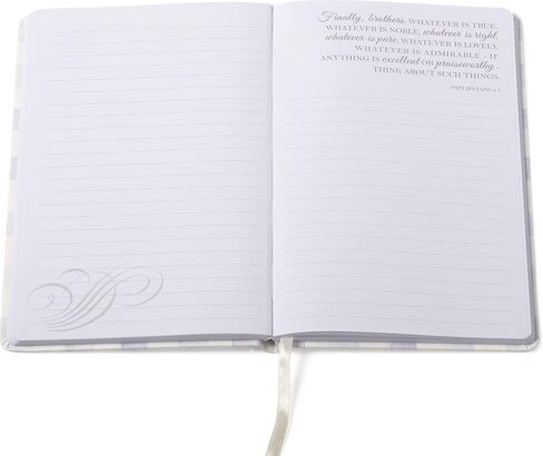 Eccolo Christian Writing Journal, “I Know The Plans I Have for You“, 200 Page Notebook with Inspirational Bible Verses, Flexible Cover, Ribbon Bookmark, 8.5x5.5 in Saudi Arabia