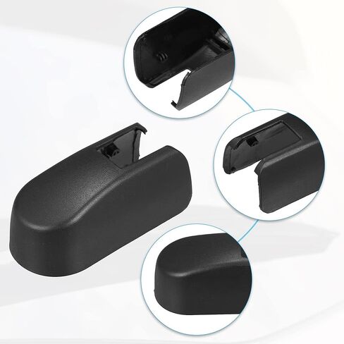 غطاء ذراع ممسحة الزجاج الأمامي الخلفي من ACROPIX مناسب لسيارة Honda CR-V - عبوة من قطعة واحدة باللون الأسود in Kuwait