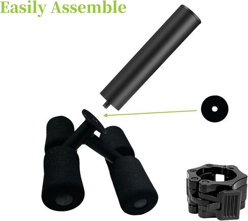 Tib Bar، آلة رفع الساق، مدرب Tibialis، معدات الركبتين فوق أصابع القدم لتقوية عضلات الساق السفلية/الساق/الكاحل، تناسب لوحات الوزن الأولمبية مقاس 2 بوصة in Kuwait