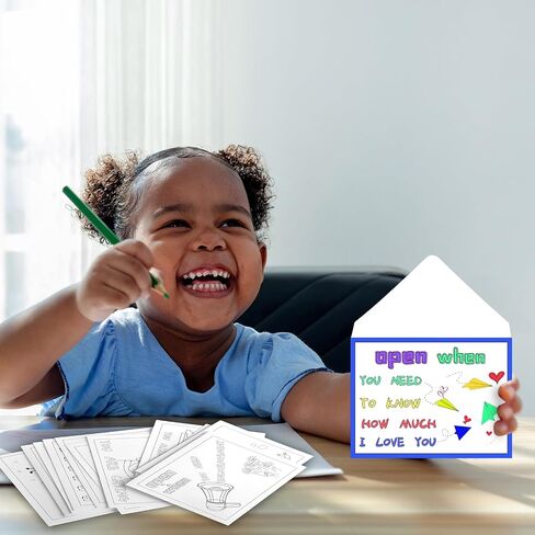 24 Pcs Open When Envelopes - Romantic Long Distance Relationship Letters, College Gifts, Leaving Home Gift for Daughter, Son, Boyfriend, Girlfriend in Saudi Arabia