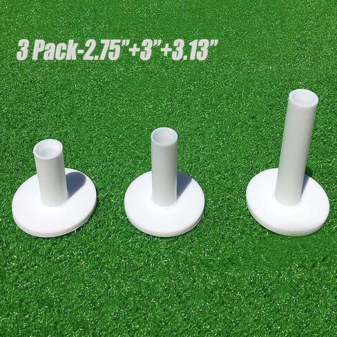 Golf Rubber Tees Driving Range Different Size, Professional Durable Tee Set for Indoor Outdoor Practice Mat… in Saudi Arabia