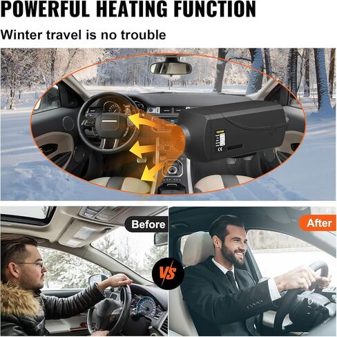 Happybuy 5KW Diesel Air Heater 12V Diesel Parking Heater Double Mufflers 5KW Diesel Heater with LCD Thermostat for RV Bus Trailer Motorhome and Boats in Saudi Arabia