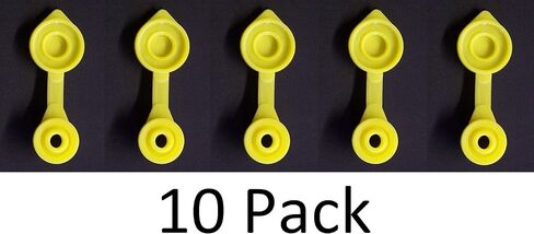 JSP Manufacturing اختر حزمة يمكن أن تنفيس غاز الوقود الأصفر غطاء Chilton Briggs Rotopax Gott Anchor Multipack التسعير (10) in Kuwait