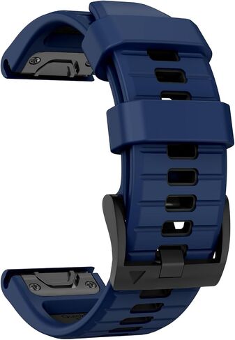 متوافق مع Fenix ​​7 Band، 22 مم بديل لسوار ساعة السيليكون سهل التركيب لـ Garmin Fenix ​​5/Fenix ​​5 Plus/Fenix ​​6/Fenix ​​6 Pro/Fenix ​​7 Pro/Forerunner 935/Forerunner945/Approach S60 in Kuwait