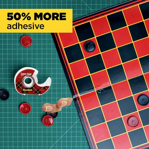شريط سكوتش فائق التثبيت، 3 بكرات، لمسة نهائية شفافة، 50% لاصق أكثر، مفضل موثوق به، 3/4 × 1000 بوصة، محاصر (700K3) in Kuwait