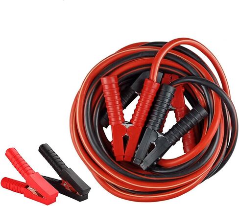 Pack-1 Car Jumper Cables, 9.8Ft Vehicle Rescue Wires with Portable Carry Bag, Universal Automobile Accessories, for Most Cars, Trucks and Vans (Black & Red) in Saudi Arabia