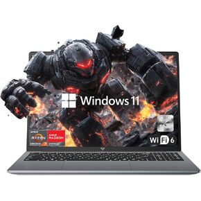 16.0-inch Laptop, 16GB DDR4 512GB SSD, Windows 11 Laptop with Intel 12th Quad-Core Processor(Up to 3.6GHz), 1920P FHD Display, Metal Shell, WiFi 6, USB3.2, Type_C, Long Battery Life