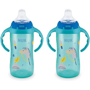 NUK Learner Cup, 6+ Months, Timeless Collection, Amazon Exclusive, 5 Oz, Pack of 2 – BPA Free, Spill Proof Sippy Cup