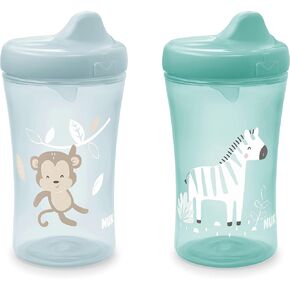 NUK Sesame Street Hard Spout Cup, 10 Oz, 2 Pack – BPA Free, Spill Proof Sippy Cup