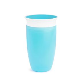 Munchkin Sippy Cups for Toddlers 1-3, Spill Proof Miracle 360 Cup, 10 Ounce, 2 Pack, Green/Blue