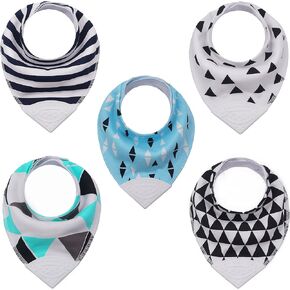 Giftty Baby Teething Bibs Set