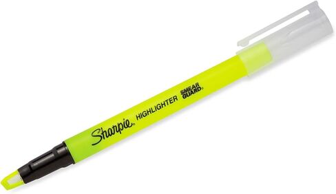 SHARPIE Clear View Highlighter Stick, Chisel Tip, Assorted Fluorescent, 3 Pack (1964664) in Saudi Arabia