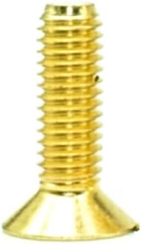 50pcs M3 Flat Screws 12.9 Flat Head Hexagon Bolts Hex Socket Head Cap Screws Allen Screws Gold (8mm) in Saudi Arabia