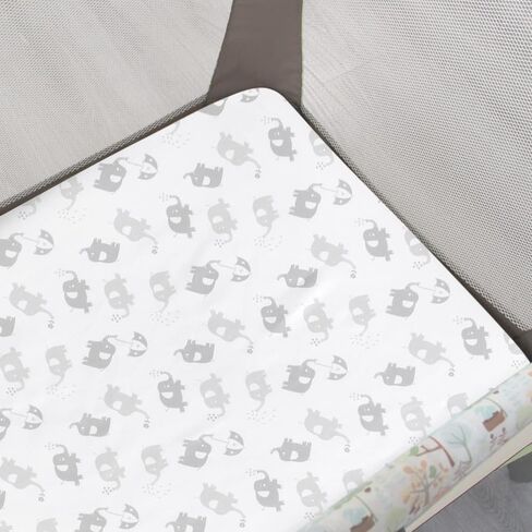 Changing Pad Cover for Girls 2 Pack, Lovely Print Soft Diaper Change Table Sheets, Fit 32"x16" Contoured Pad, Comfy Cozy 2-Pack Cradle Sheets,Floral in Saudi Arabia