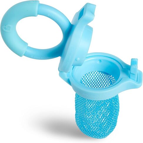 Munchkin Baby Feeder for Fresh Food and Fruit, 2 Pack, Blue/Mint in Saudi Arabia