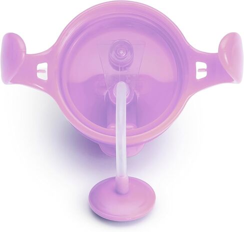 Munchkin أي أكواب Sippy زاوية للأطفال الصغار ، كوب قش مرجح للانسكاب مع مقابض انتقالية للأطفال 6 أشهر وما فوق ، 2 عبوة ، أزرق/أخضر in Kuwait