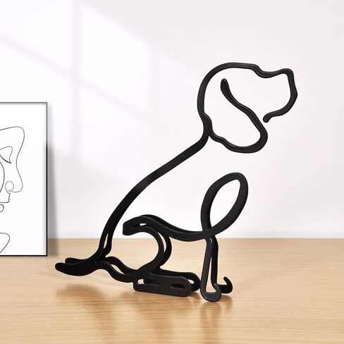 KOLYMAX Metal Cat Minimalist Art Wall Sculpture, Minimalist Abstract Cat Line Wall Art, Modern Minimalist Home Decoration Minimalist Living Room Wall Decoration（Long-Legged Cat） in Saudi Arabia
