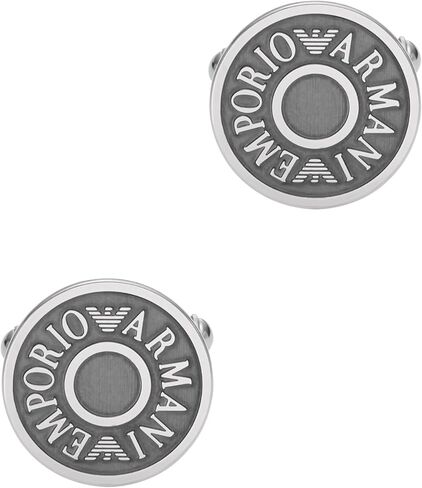 Emporio Armani Stainless Steel Cufflinks for Men in Saudi Arabia