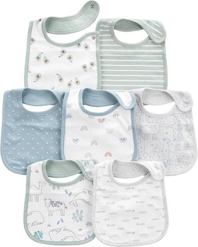 Simple Joys by Carter's Baby 7-Pack Teething Bibs in Saudi Arabia