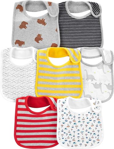 Simple Joys by Carter's Baby 7-Pack Teething Bibs in Saudi Arabia