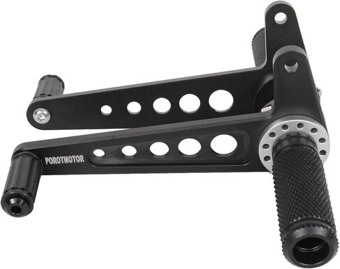 Motorcycle Cafe Racer CNC Aluminum Rear Sets Foot Pegs in Black Style 1 for Custom Bobber CB125 CB350 CB360 CB450,for KZ400 KZ650 KZ750 KZ900 KZ1000 KZ1100, for GT 125-750 in Saudi Arabia