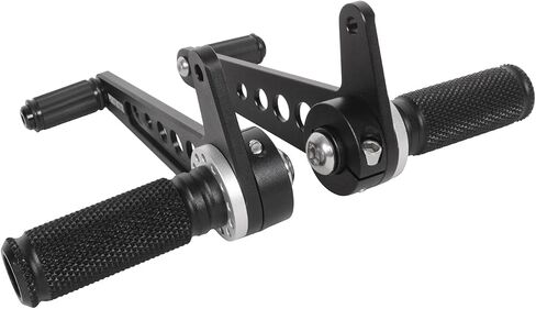 Motorcycle Cafe Racer CNC Aluminum Rear Sets Foot Pegs in Black Style 1 for Custom Bobber CB125 CB350 CB360 CB450,for KZ400 KZ650 KZ750 KZ900 KZ1000 KZ1100, for GT 125-750 in Saudi Arabia