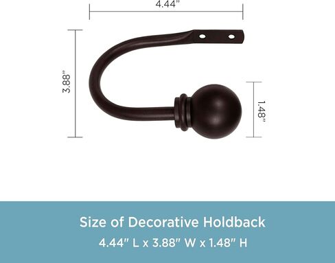 Kenney Chelsea Holdbacks, One Size, Matte Black in Saudi Arabia