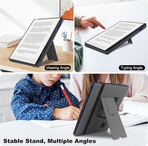 حافظة لجهاز Remarkable Paper Pro مقاس 11.8 بوصة (إصدار 2024) - مع تصميم حامل ثابت قابل للطي وجيب للقلم، تابلت ورقي رائع مع غطاء شاشة ملون مقاس 11.8 بوصة، نوم/تنبيه تلقائي - أخضر in Kuwait