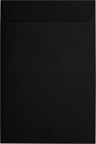 LUXPaper 6 × 9 أظرف مفتوحة النهاية | قشر واضغط | الكتان الطبيعي | 80 رطل. نص | 50 الكمية in Saudi Arabia