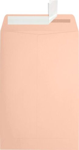 LUXPaper 6 x 9 Open End Envelopes | Peel & Press | Natural Linen | 80lb. Text | 50 Qty in Saudi Arabia