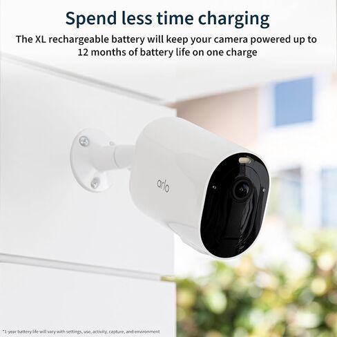 Arlo Pro 5S Spotlight Security Camera 2K (3 Cameras), Battery Charging Station & 3 Extra Batteries Bundle | Outdoor | Wireless with Spotlight | Dual-Band Wi-Fi | 12X Zoom, Color Night Vision | Black in Saudi Arabia