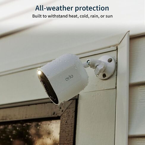 Arlo Pro 5S Spotlight Security Camera 2K (3 Cameras), Battery Charging Station & 3 Extra Batteries Bundle | Outdoor | Wireless with Spotlight | Dual-Band Wi-Fi | 12X Zoom, Color Night Vision | Black in Kuwait