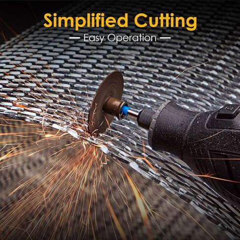 Cutting Wheel Set Compatible with Plastic 44pcs for Rotary Tool, HSS Circular Saw Blades 6pcs, Resin Cutting Discs 20pcs, 545 Diamond Cutting Wheels 10psc with 2 Screwdrivers in Saudi Arabia
