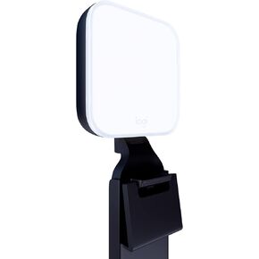Logitech for Creators Litra Glow Premium LED Streaming Light with TrueSoft, adjustable monitor mount, brightness & color temp settings, desktop app control for PC/Mac - Graphite