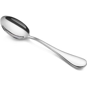 59311 Rain 18/10 Stainless Steel Teaspoon, 6.25-Inch, Set of 12, Silver.