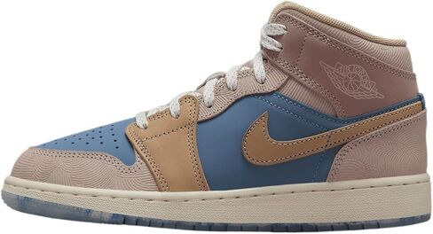 Jordan Big Kid's 1 Mid Aegean Storm/Hemp-Pink Oxford (FN5472 400) in Saudi Arabia
