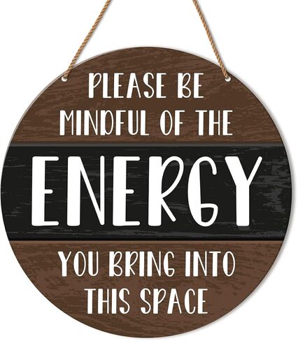 HSNBT Buddha Quotes Wall Decor, Yoga Studio Room Wall Decor Meditation Spiritual Room Chakra Wooden Hanging Sign Decorations, Gifts for Meditation Yoga Lover in Saudi Arabia
