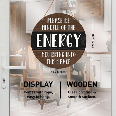 HSNBT Buddha Quotes Wall Decor, Yoga Studio Room Wall Decor Meditation Spiritual Room Chakra Wooden Hanging Sign Decorations, Gifts for Meditation Yoga Lover in Saudi Arabia