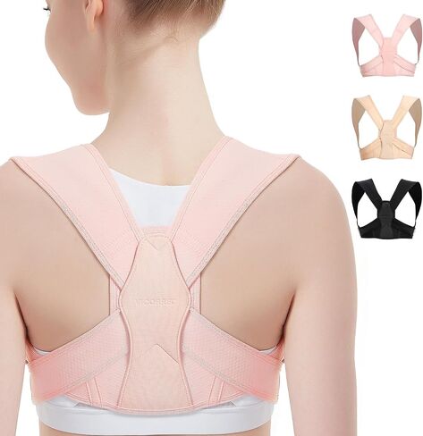 Vicorrect Adjustable Posture Corrector for Women：Upper Back Support Spine Collection for Straighten Shoulders(L/XL) in Saudi Arabia
