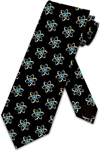 Atomic Nucleus Neckties Mens Science Ties Science Physics Chemistry Biology Tie in Saudi Arabia